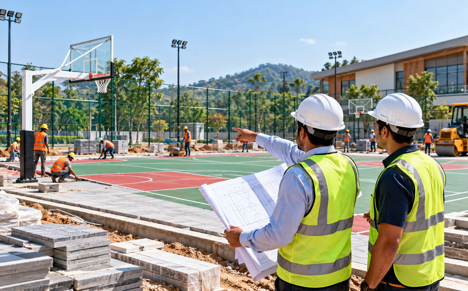 Court construction project image