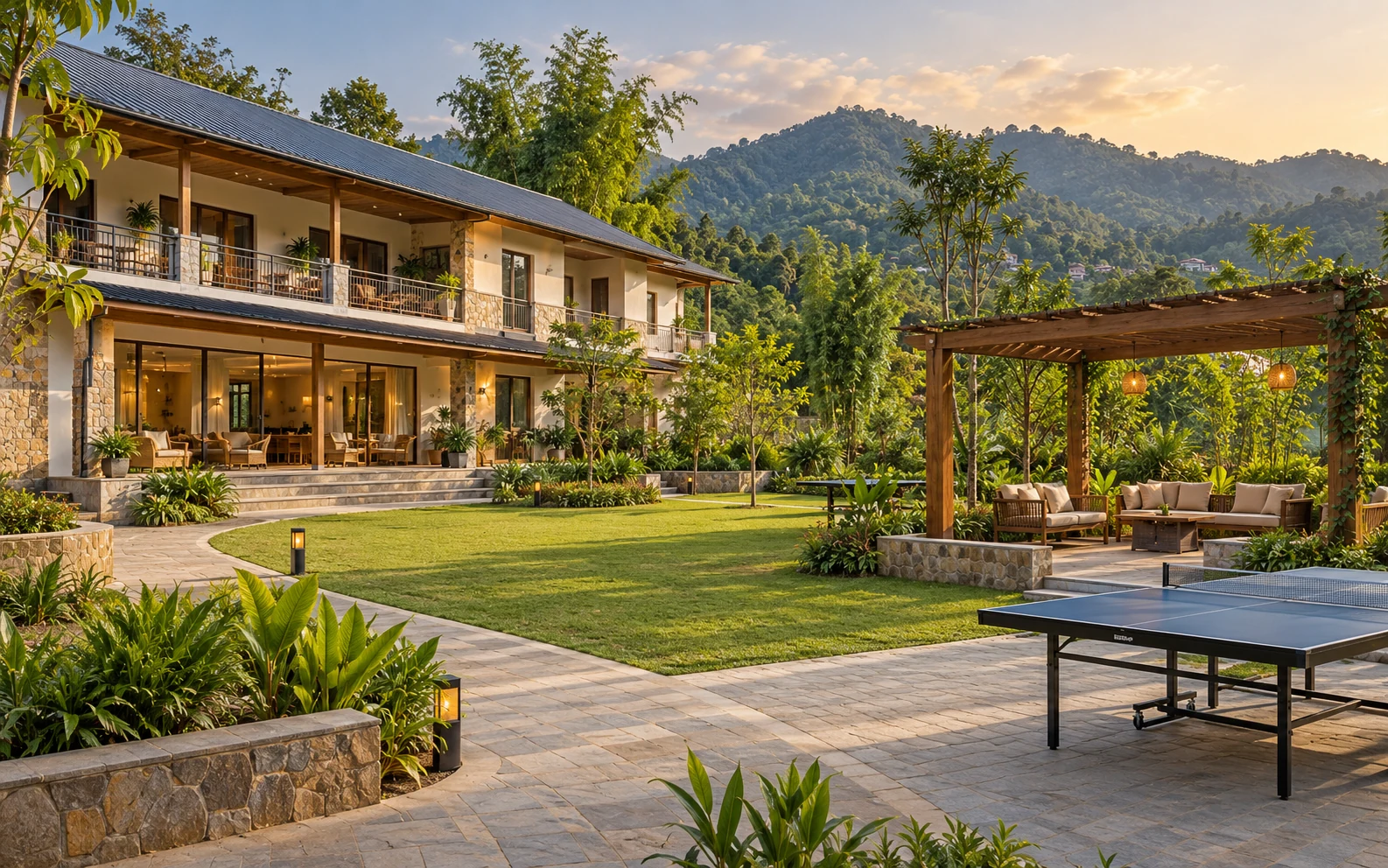 Hospitality and recreation space