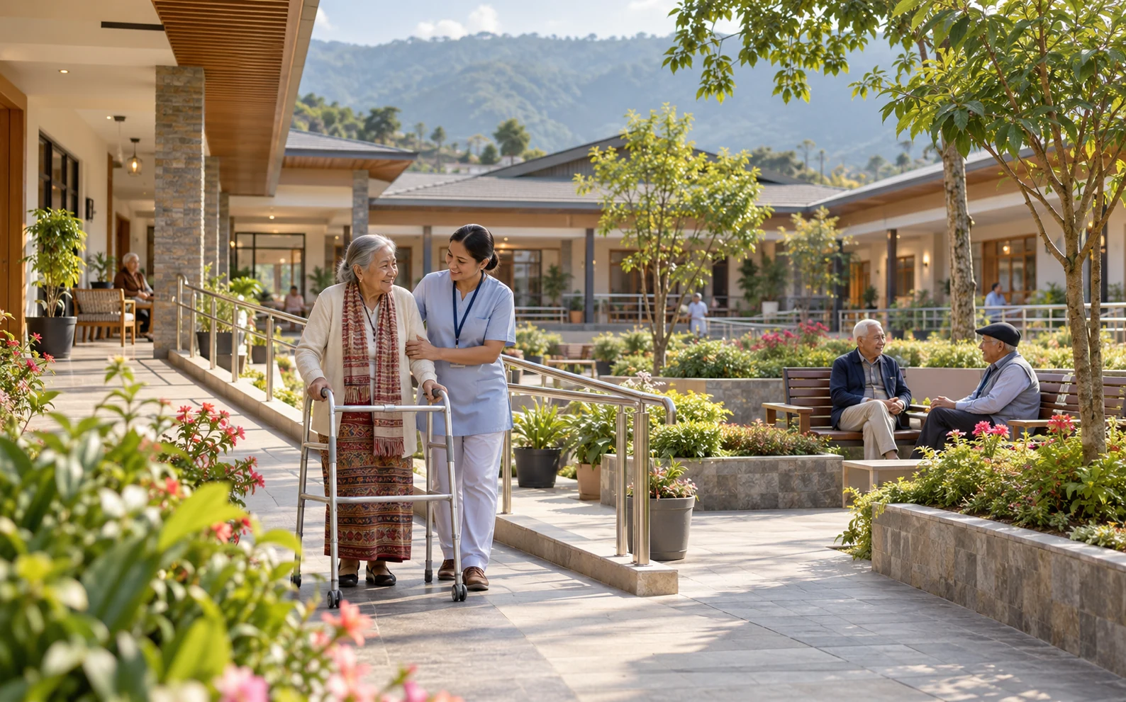 Accessible residential support environment
