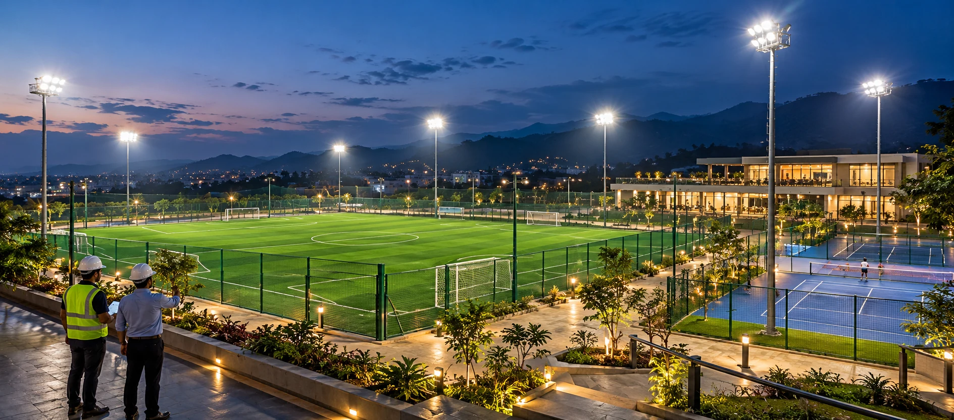 Facility lighting project image